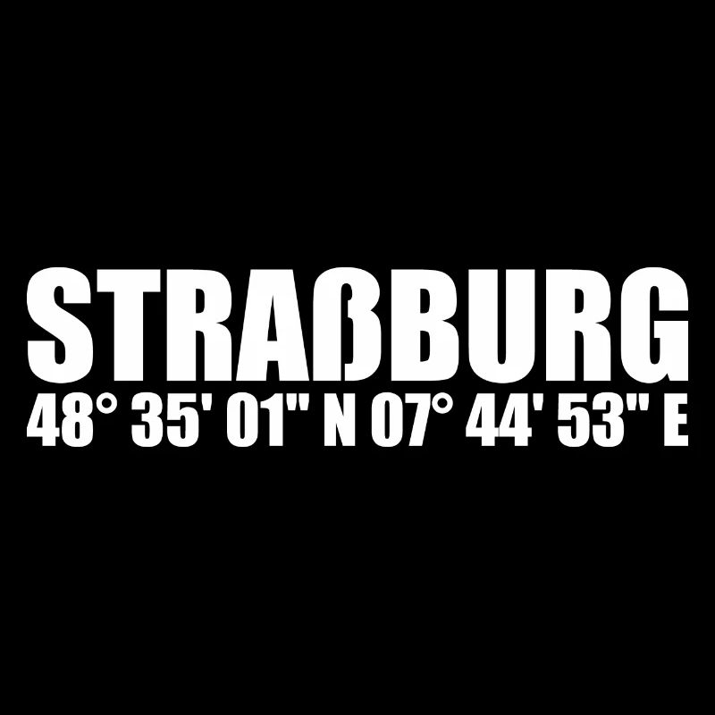 Coordonnées de Strasbourg