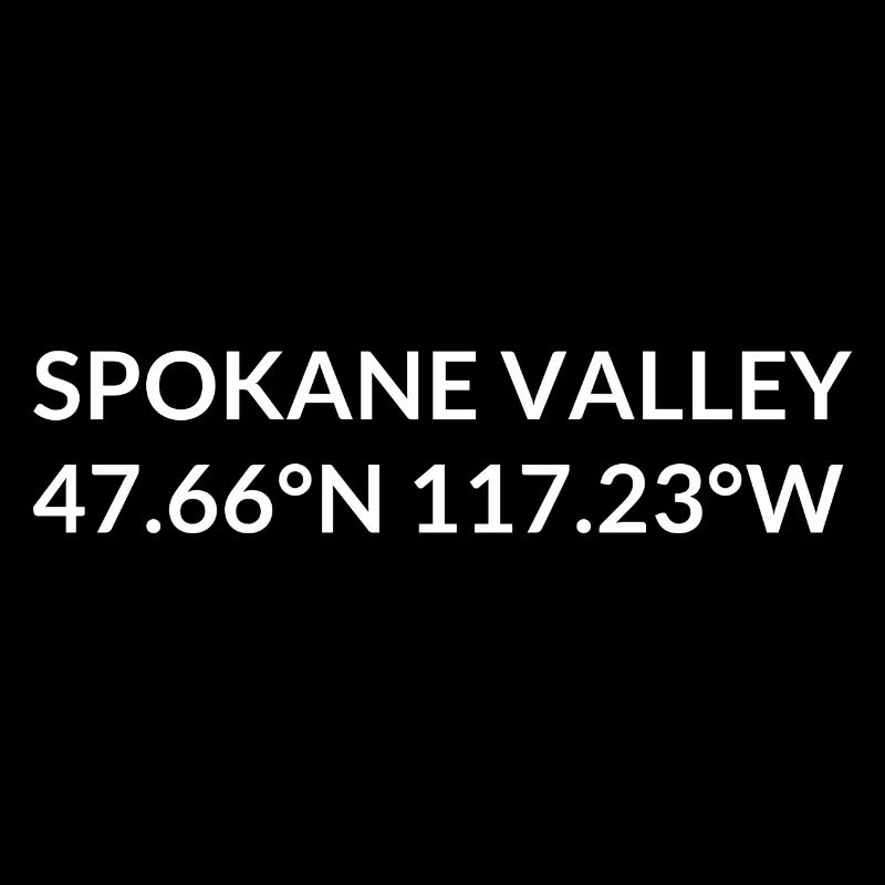 Coordonnées de Spokane Valley, Washington, États-Unis