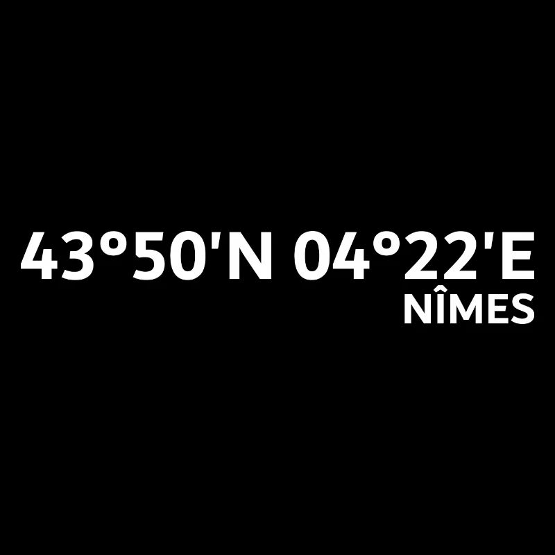 Coordonnées de Nîmes