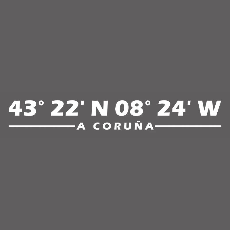 A Coruña coordinates