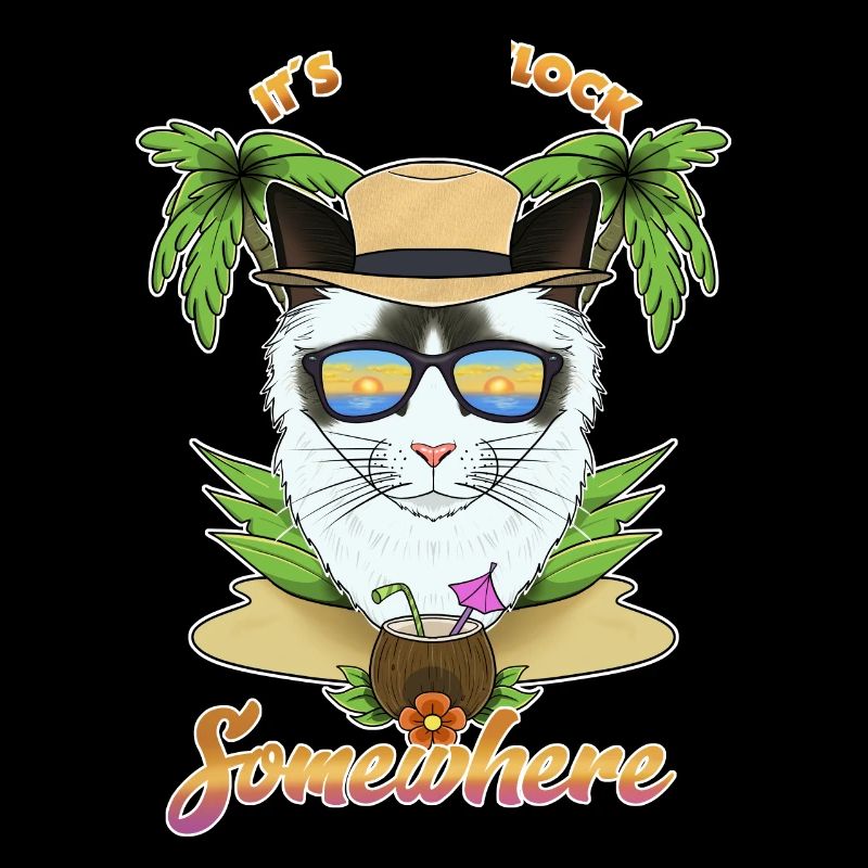 Il est 5 OClock quelque part en buvant Ragdoll Cat