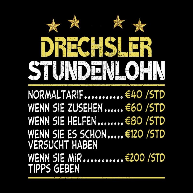 Drechsler Stundenlohn
