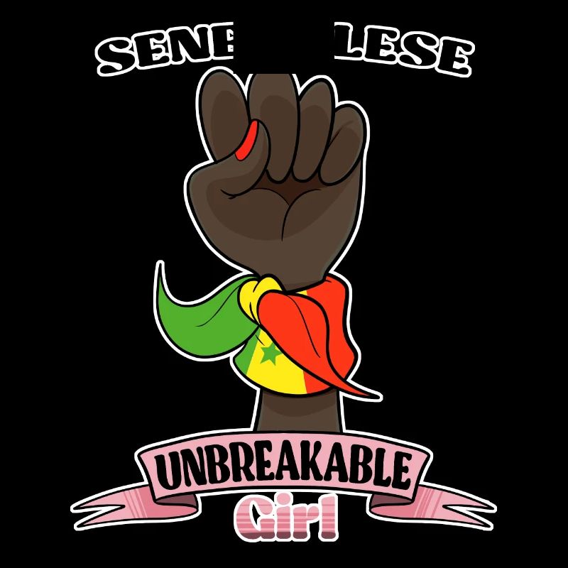 Fille sénégalaise Unbreakable Héritage sénégalais