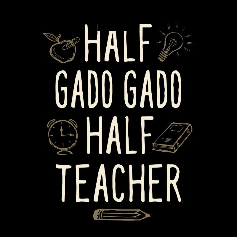 Moitié Gado Gado Moitié Professeur Drôle Professeur Humour