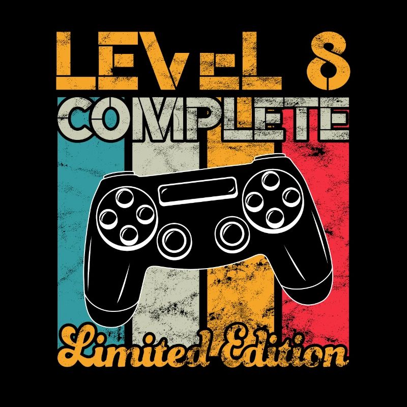 Level 8 complete Gaming Geburtstag