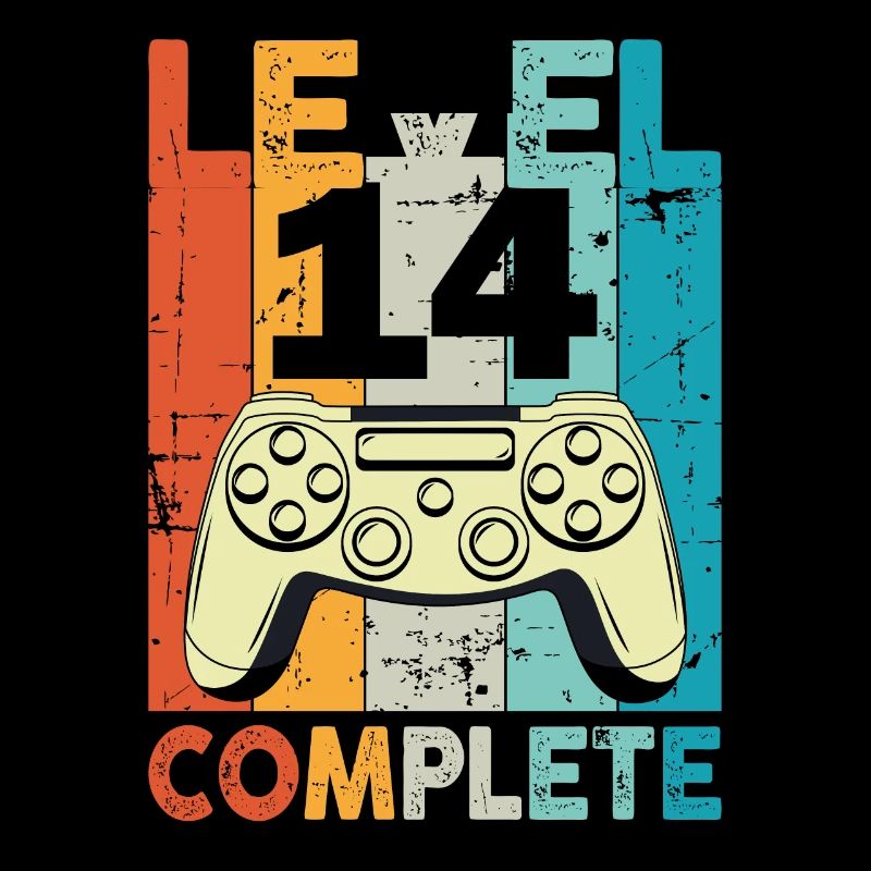 Level 14 Complete Gaming Birthday