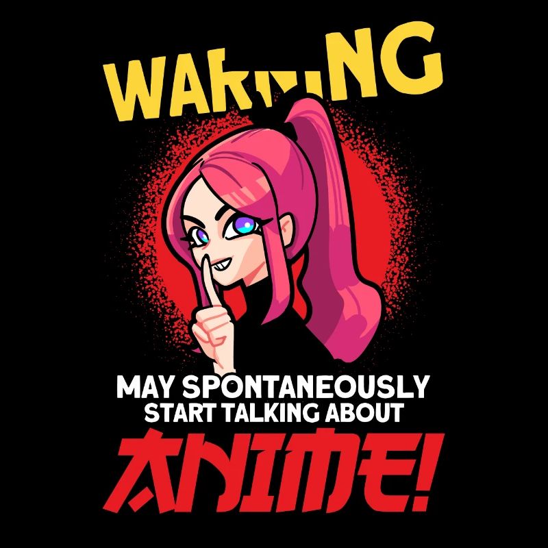 Warning May Spontaneously Start Talking Anime