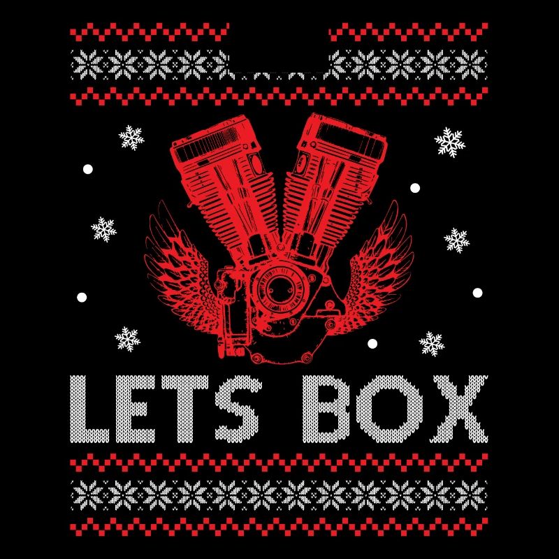 Ugly Christmas Engine Car Tuning - Lets Box