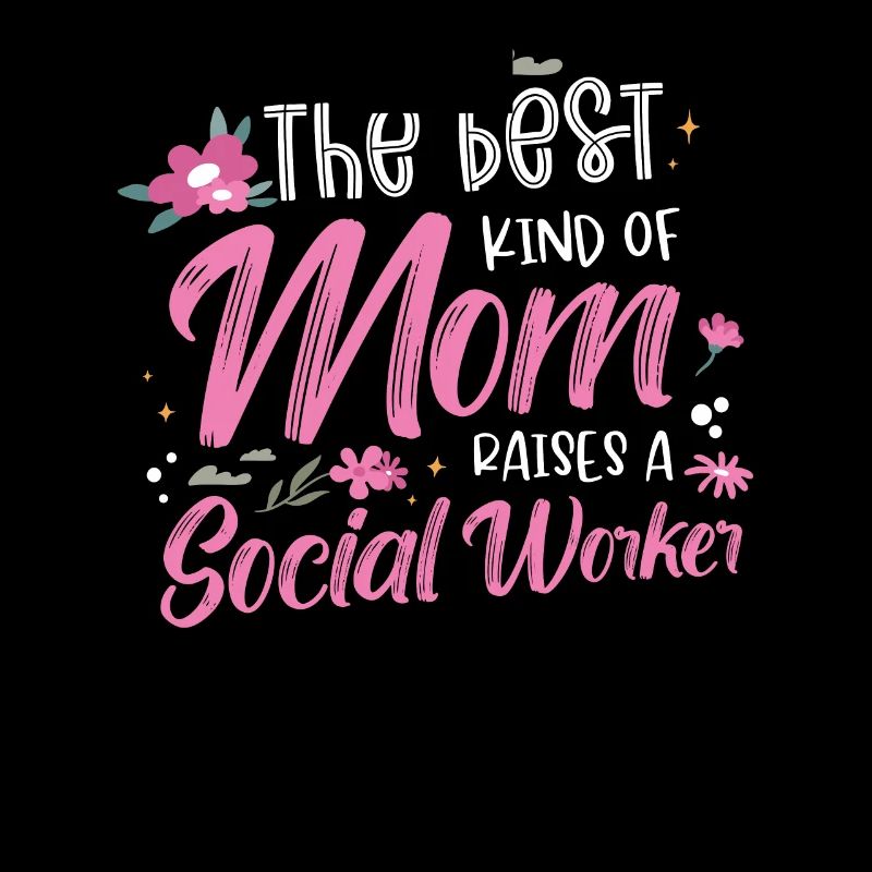 Le meilleur type de mère élève un travailleur social