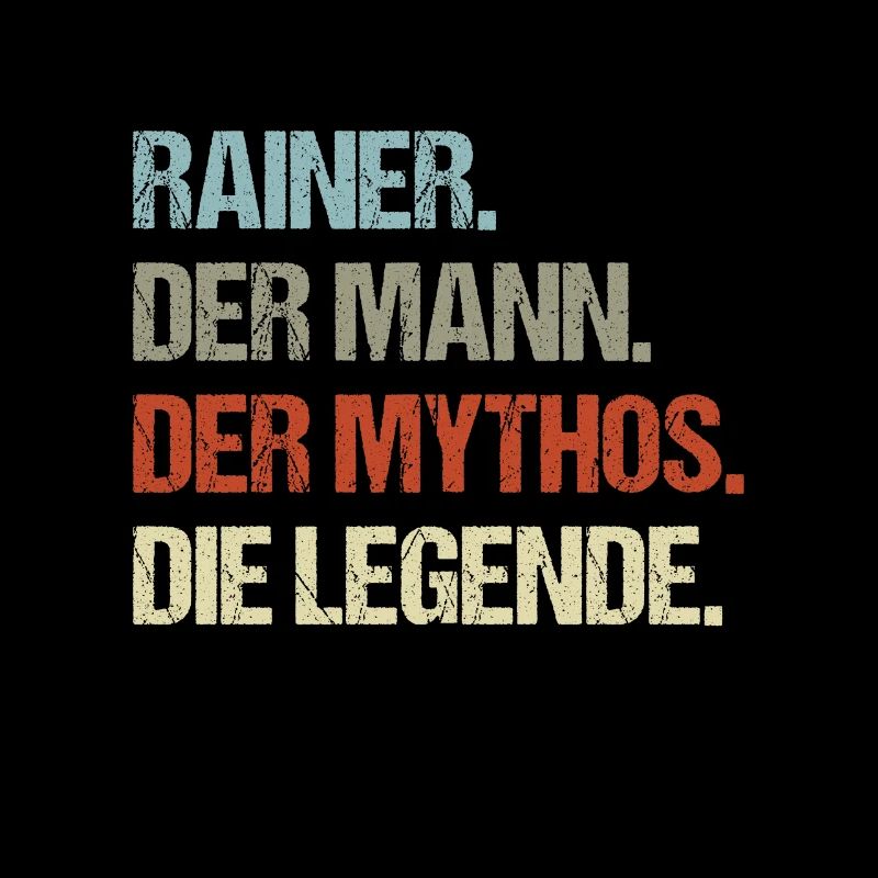 Rainer der Mann der Mythos die Legende