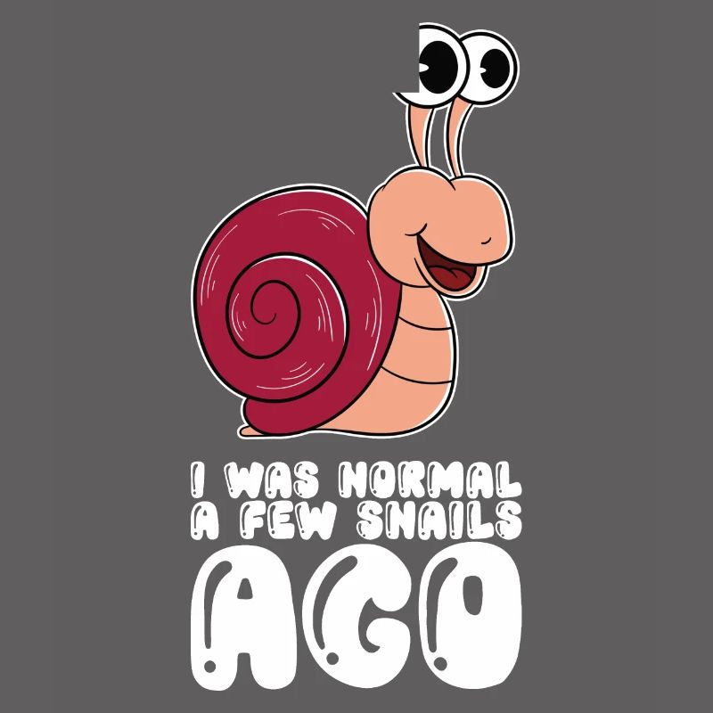 J’étais normal devant quelques escargots