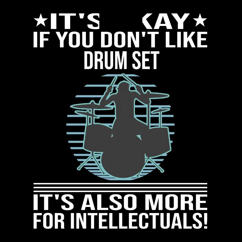 It's okay if you don't left drum set drummer
