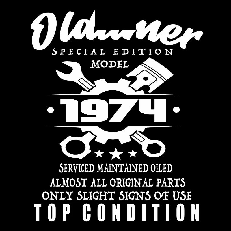 Oldtimer Special Edition Modell 1974 Geburtstag