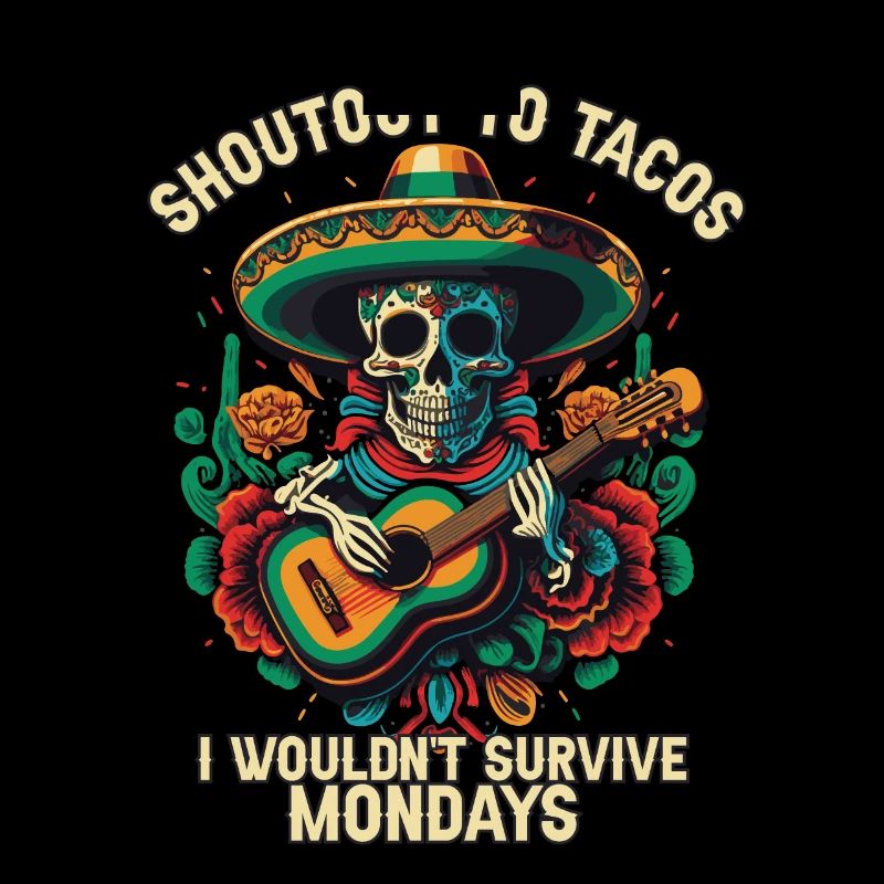 Criez aux tacos que je ne survivrais pas les lundis Mexi