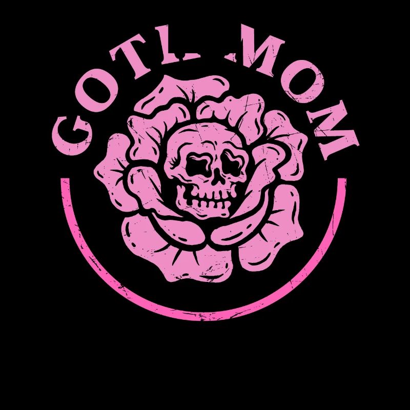 Goth Mom Dark Gothic Skeleton