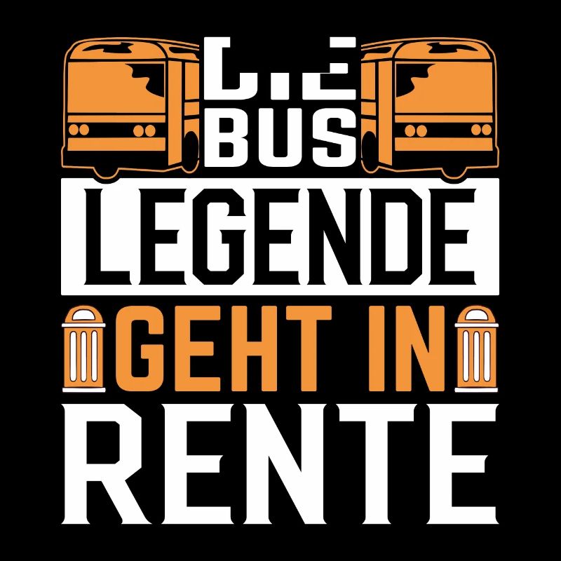 Rente Busfahrer Geschenkidee Spruch Rente Beruf
