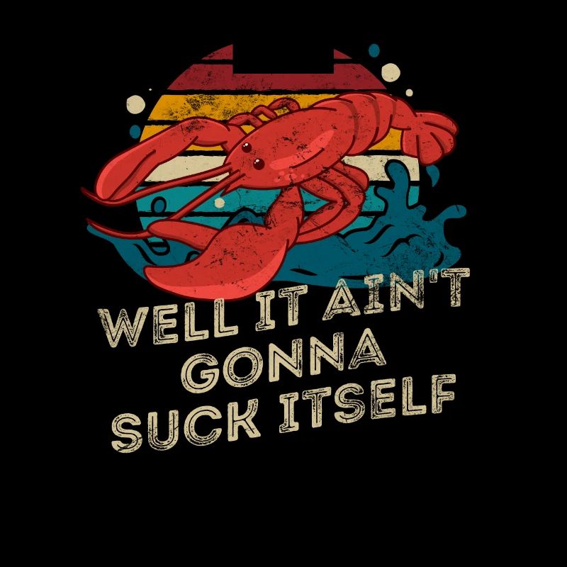 Il ne va pas se sucer Retro Crawfish Bil