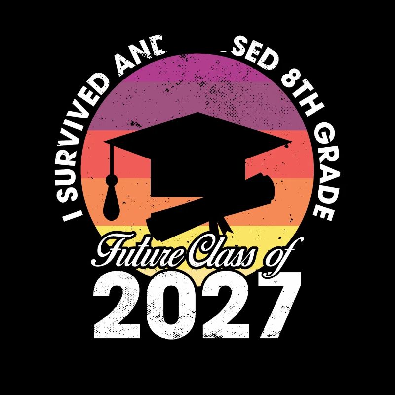 8th Grade Funny Graduation Future Class De 2027