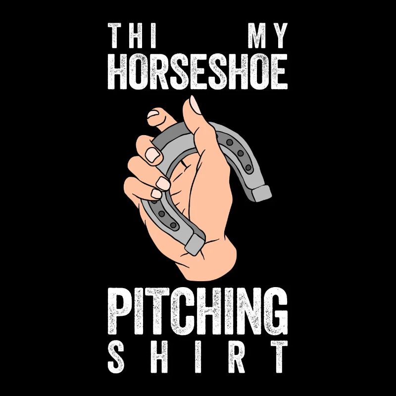 This Is My Horseshoe Pitching Shirt