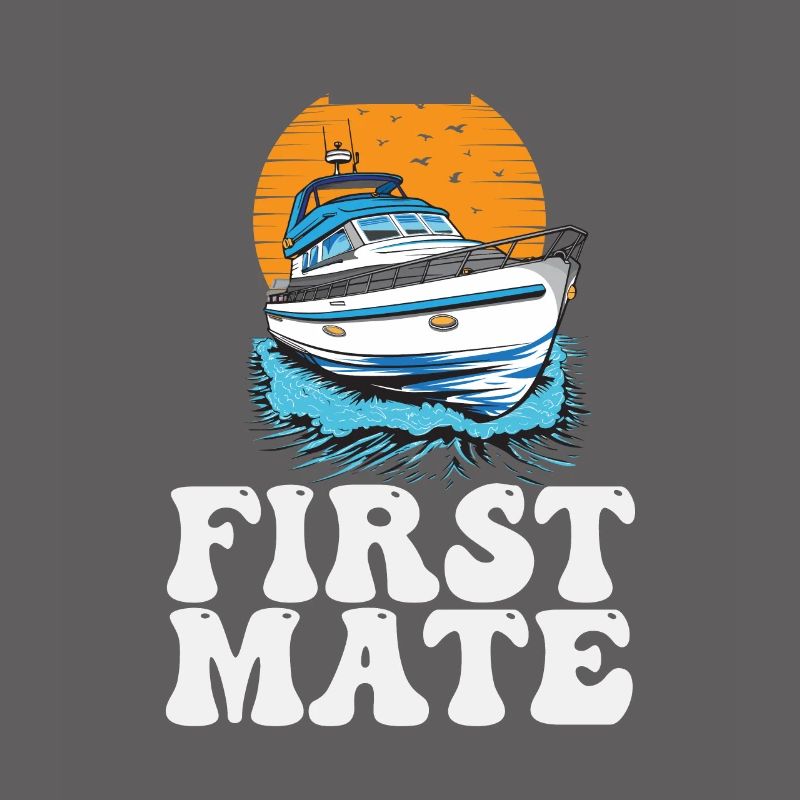 First Mate Motorboating Squad Lake Life Pontoon