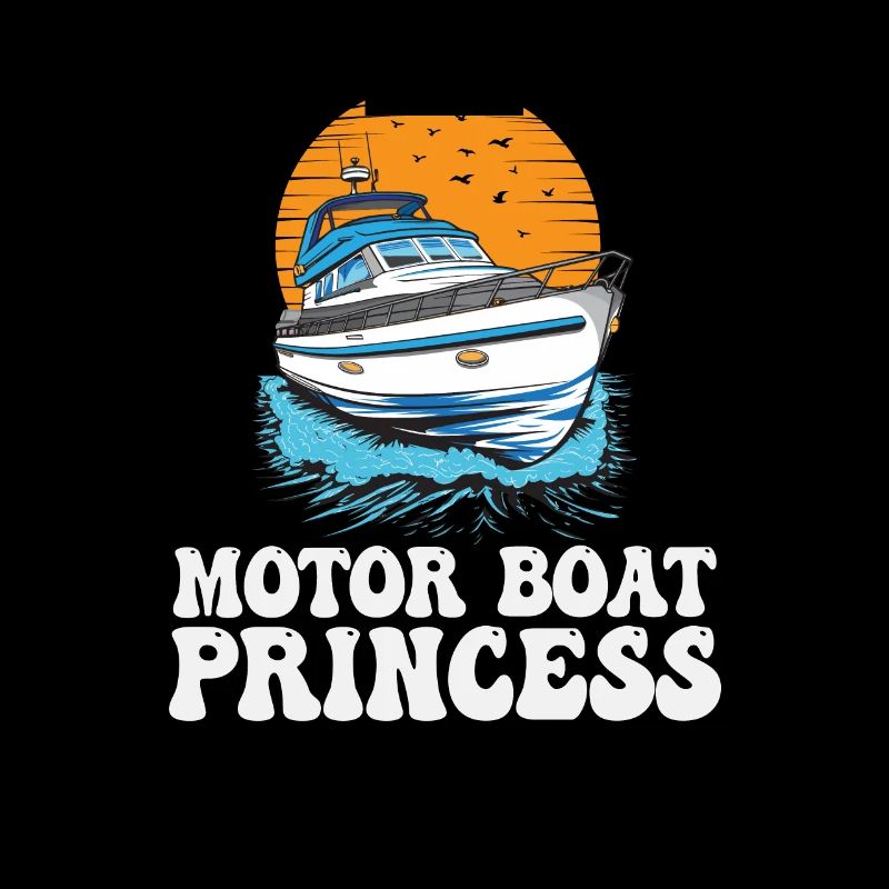 Motor Boat Princess Pontoon Queen Motorboating