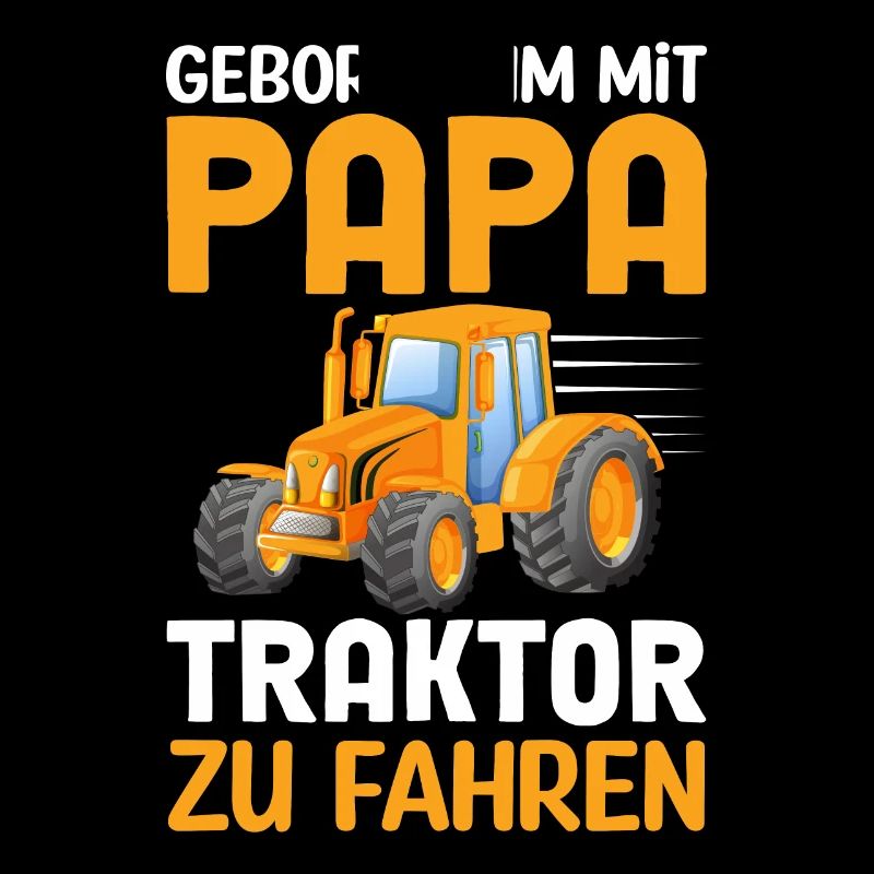 Papa Bauernhof Traktor Traktorfahrer