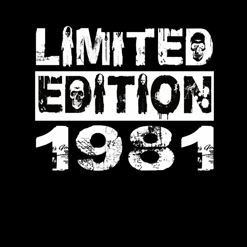 Limited Edition 1981 Geburtstag 1981 Geburtstag