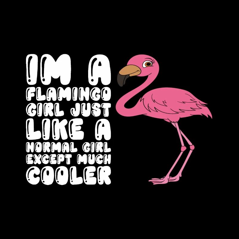 Lustiger Flamingo
