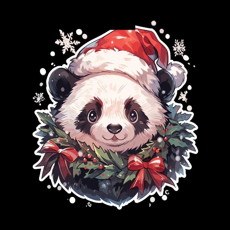Panda Noël Panda Pandas Panda Noël