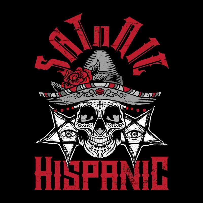 Satanic Hispanic Pentagram Mexican Occult Baphomet