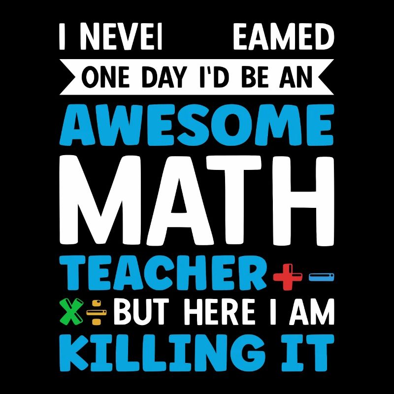 professeur de mathématiques disant mathématicien