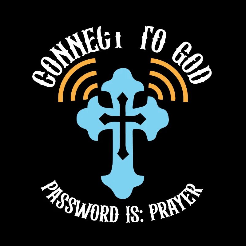 Connectez-vous à Dieu J'aime Jésus Écriture du croyant