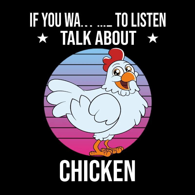 Funny Chicken Saying Chicken