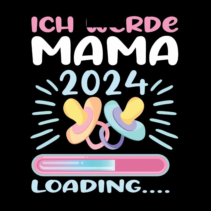Mama 2024 werdende Mutter Schwangerschaft