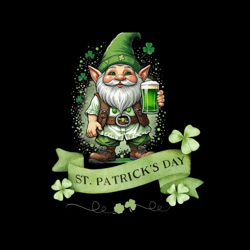 Leprechaun de la Saint-Patrick I Bière verte I