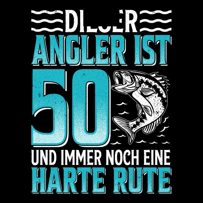50. Geburtstag Angler Geschenkidee
