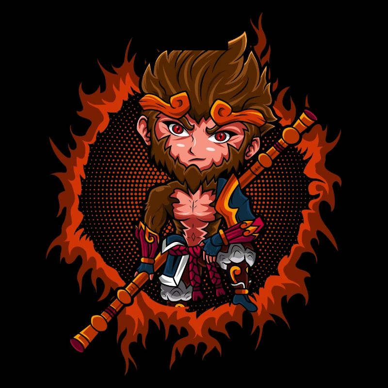 Roi des singes Chibi