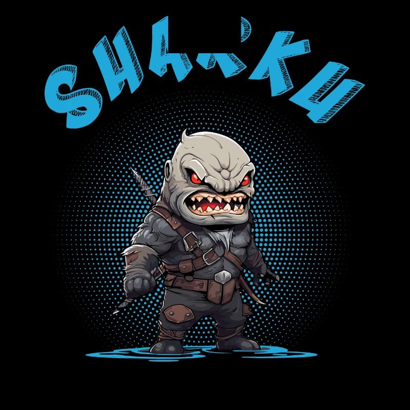 Chibi Sharku Warrior