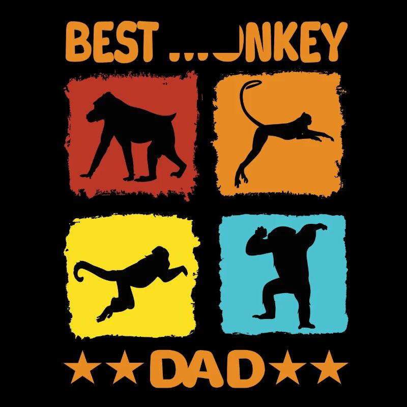Meilleur papa singe