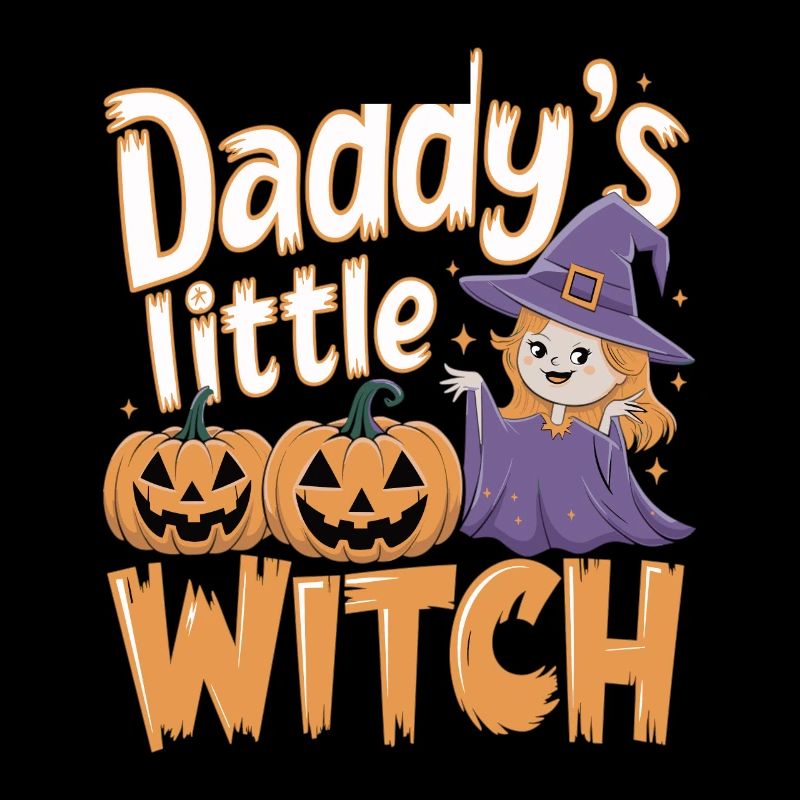 Halloween Witch Daddy's Little Witch
