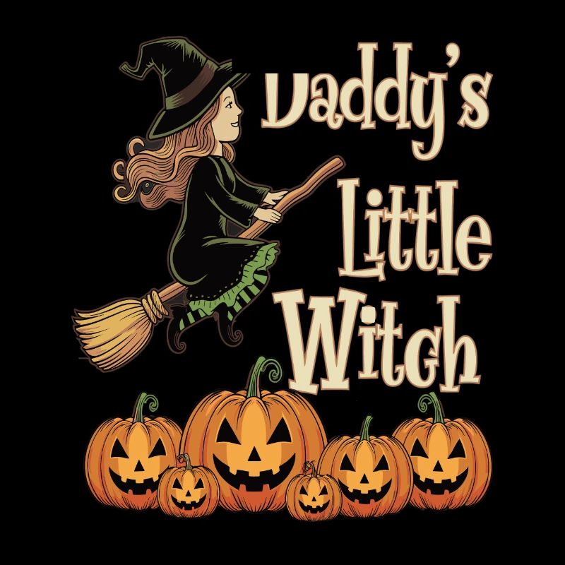 Halloween Witch Daddy's Little Witch