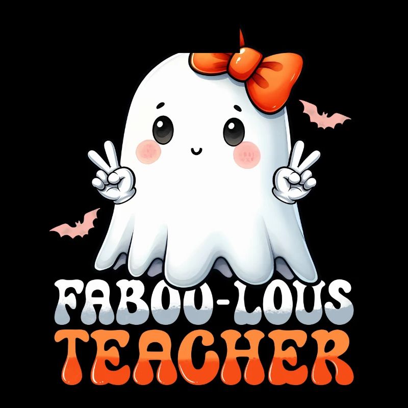 Halloween-Faboo Lous Lehrer feiern Halloween