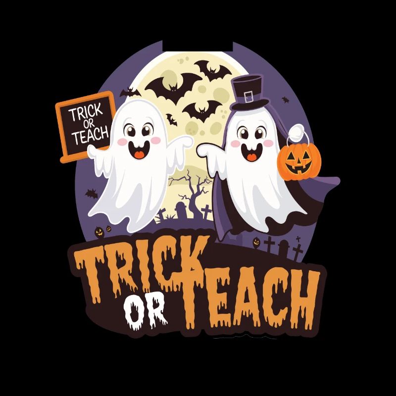Trick Or Teach Halloween Lehrer