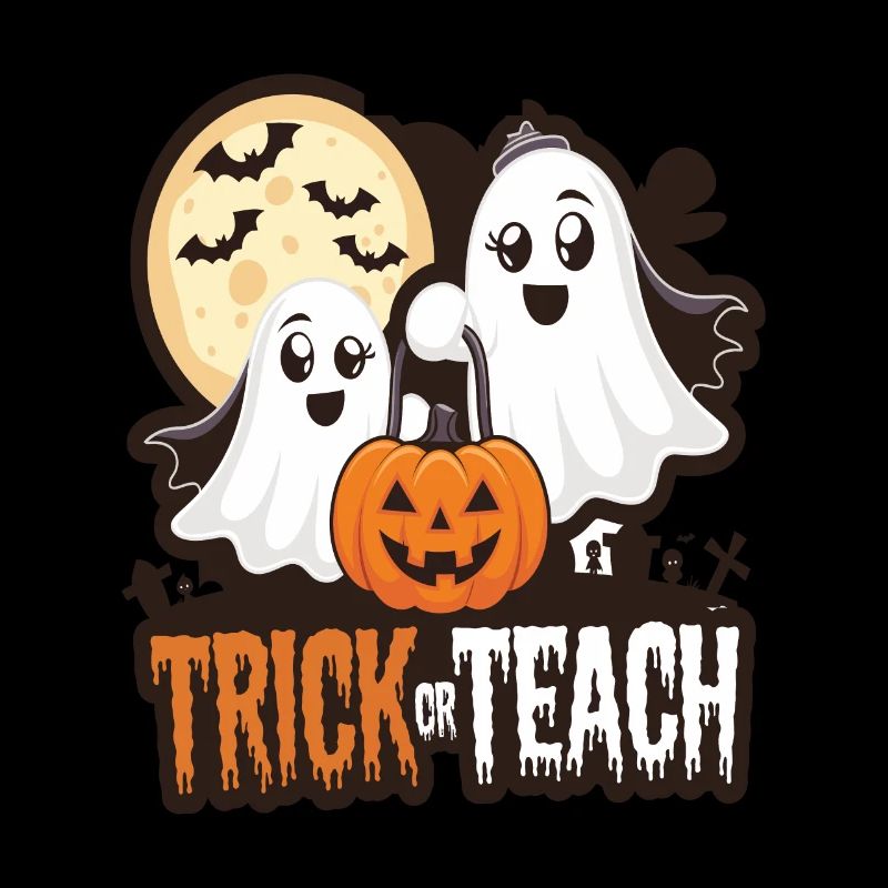 Trick Or Teach Halloween Lehrer