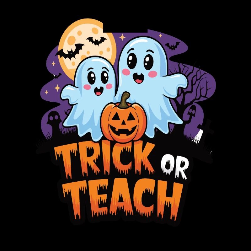 Trick Or Teach Halloween Lehrer