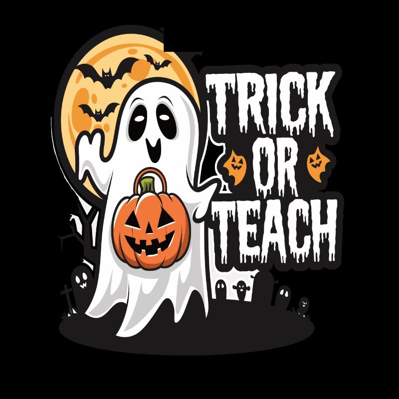 Trick Or Teach Halloween Lehrer