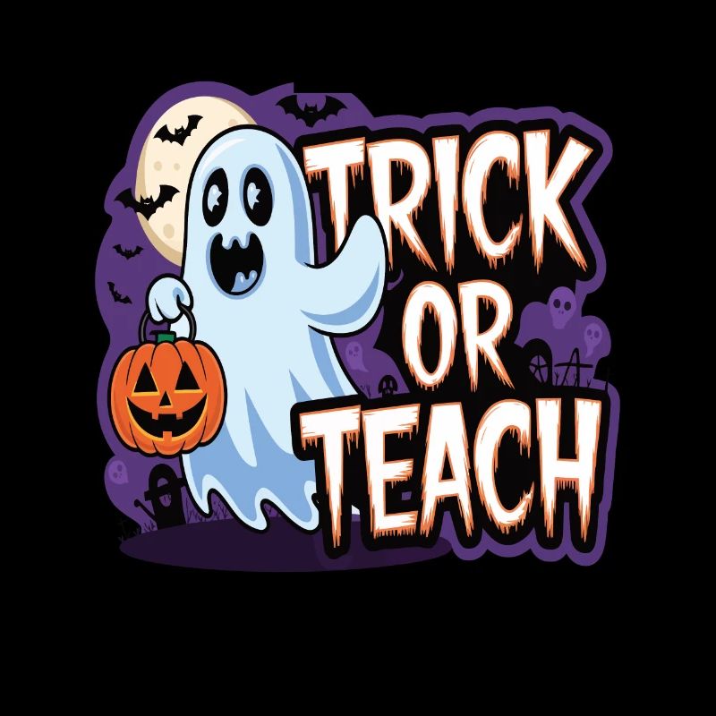 Trick Or Teach Halloween Lehrer