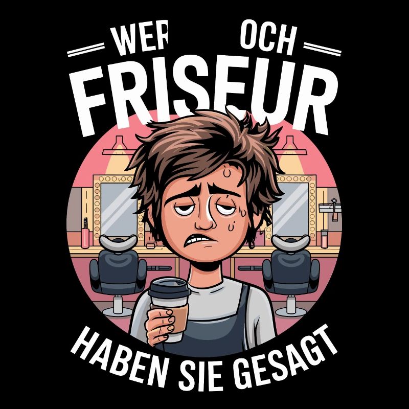 Werde Doch Friseur Lustiges Friseur Spruch