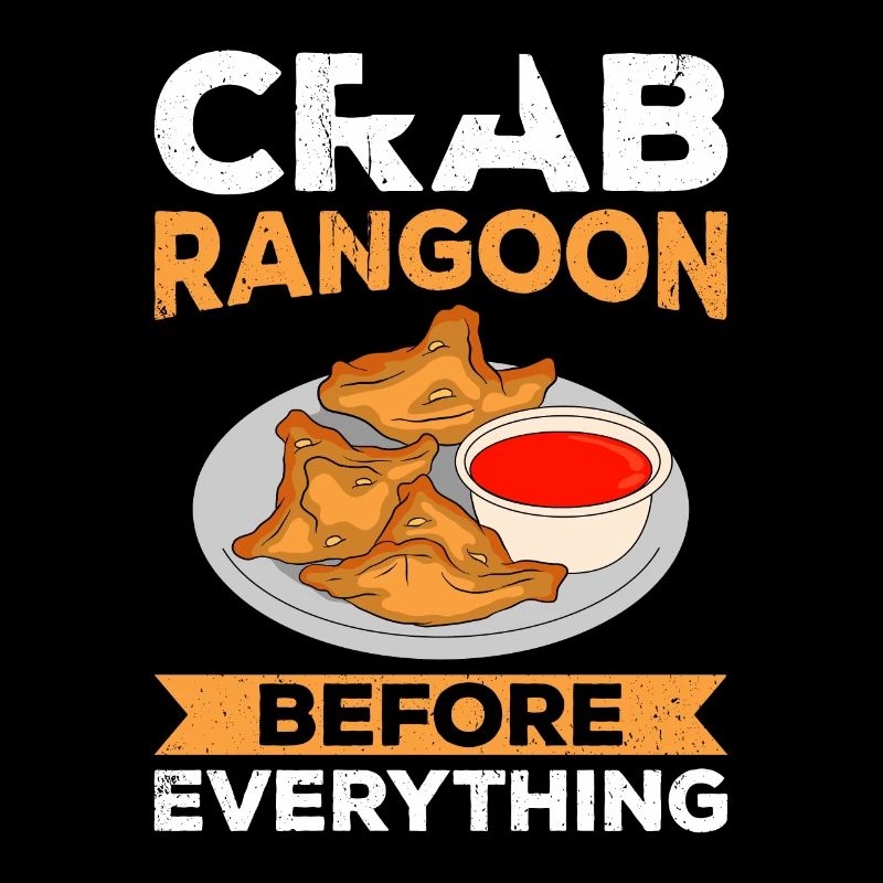 Crabe Rangoon Asie Nourriture