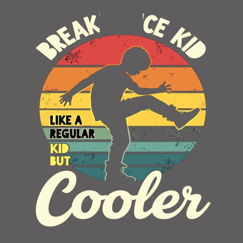 Breakdance Kid Breakdancer Retro Dance B-Boys